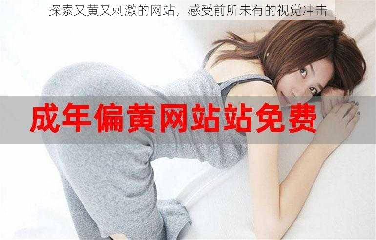 探索又黄又刺激的网站,感受前所未有的视觉冲击