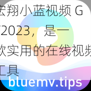 宏翔小蓝视频 GY2023,是一款实用的在线视频工具