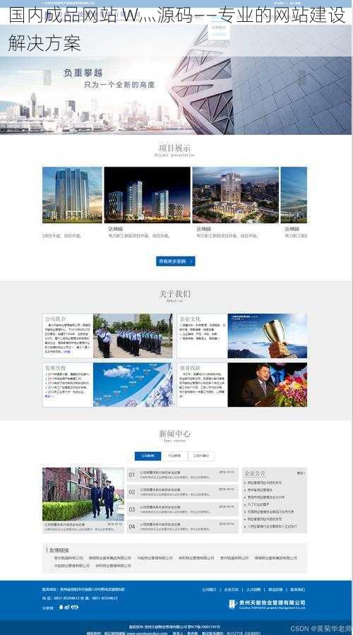 国内成品网站 W灬源码——专业的网站建设解决方案