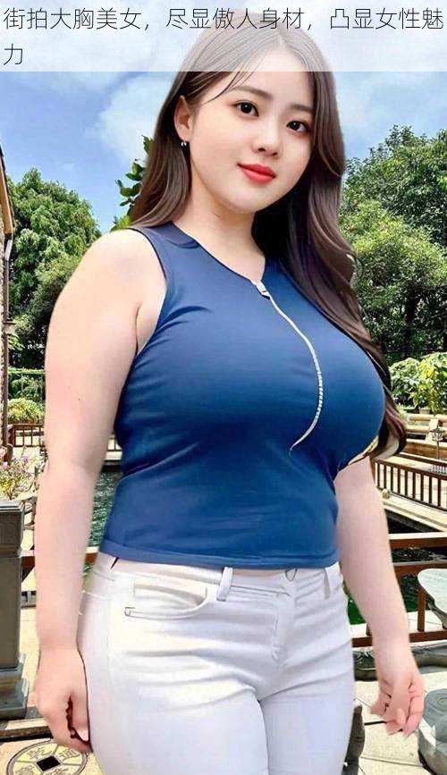 街拍大胸美女,尽显傲人身材,凸显女性魅力