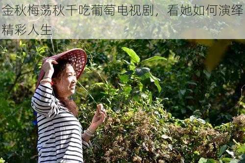 金秋梅荡秋千吃葡萄电视剧,看她如何演绎精彩人生