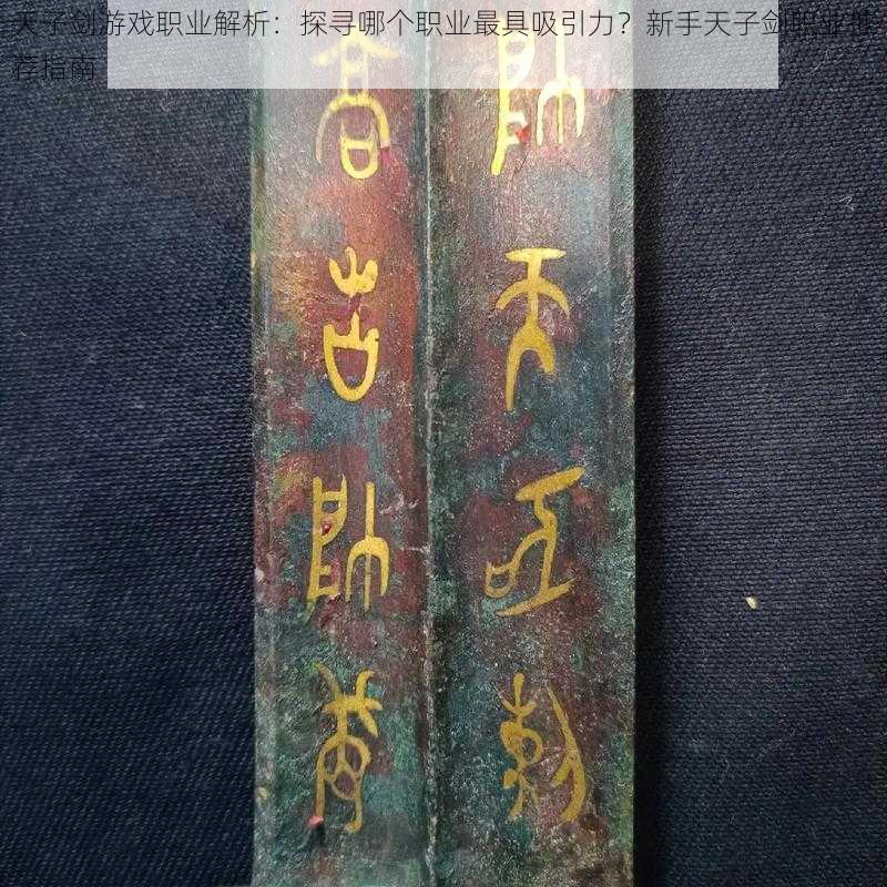 天子剑游戏职业解析:探寻哪个职业最具吸引力?新手天子剑职业推荐指南