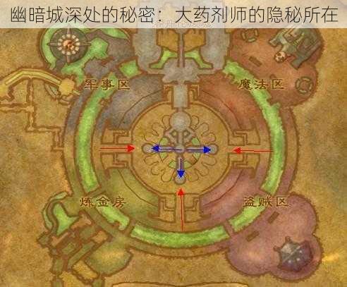 幽暗城深处的秘密:大药剂师的隐秘所在