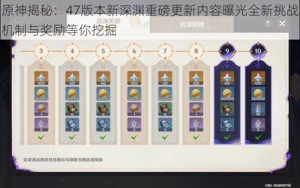 原神揭秘:47版本新深渊重磅更新内容曝光全新挑战机制与奖励等你挖掘