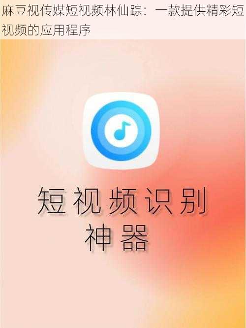 麻豆视传媒短视频林仙踪：一款提供精彩短视频的应用程序