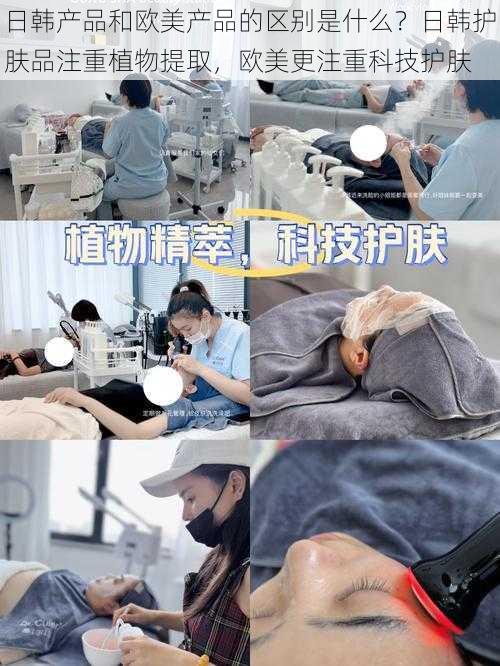 日韩产品和欧美产品的区别是什么?日韩护肤品注重植物提取,欧美更注重科技护肤