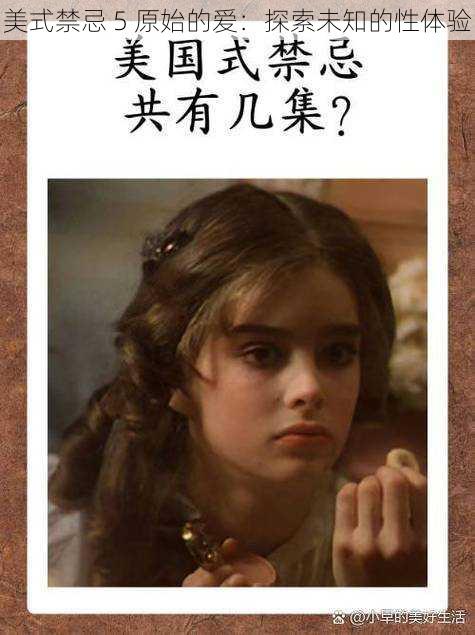 美式禁忌 5 原始的爱:探索未知的性体验