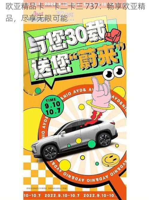 欧亚精品卡一卡二卡三 737:畅享欧亚精品,尽享无限可能