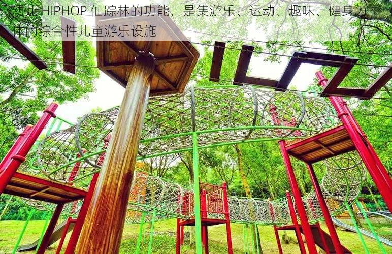 幼儿 HIPHOP 仙踪林的功能,是集游乐、运动、趣味、健身为一体的综合性儿童游乐设施
