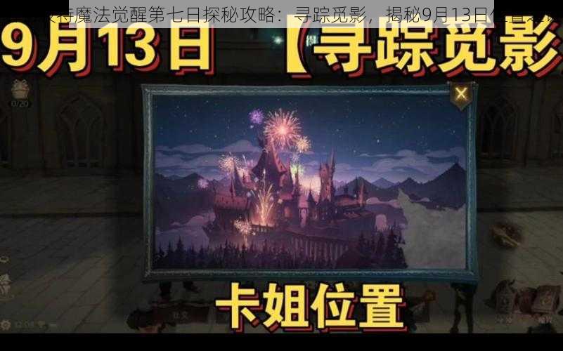哈利波特魔法觉醒第七日探秘攻略:寻踪觅影,揭秘9月13日位置之谜