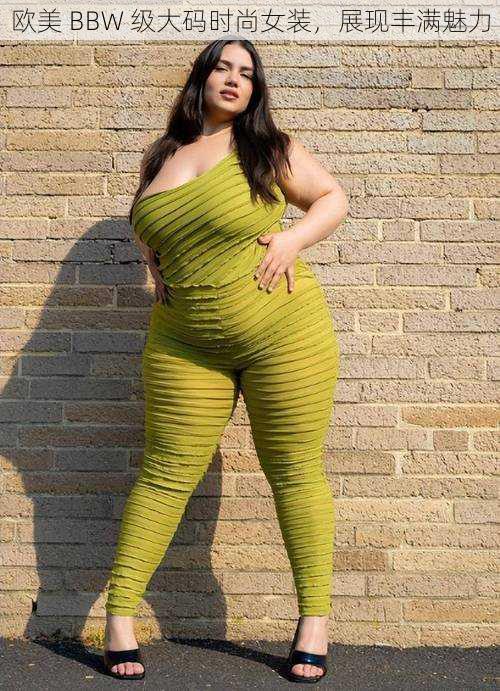 欧美 BBW 级大码时尚女装,展现丰满魅力