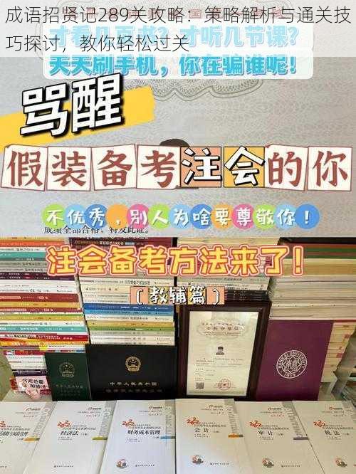 成语招贤记289关攻略:策略解析与通关技巧探讨,教你轻松过关