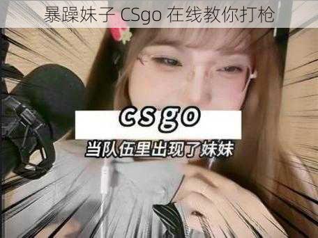暴躁妹子 CSgo 在线教你打枪