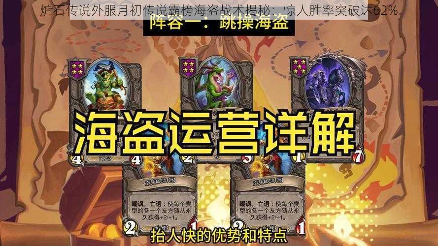 炉石传说外服月初传说霸榜海盗战术揭秘:惊人胜率突破达62%