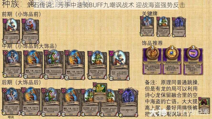 炉石传说:污手中速骑BUFF九嘲讽战术 迎战海盗强势反击