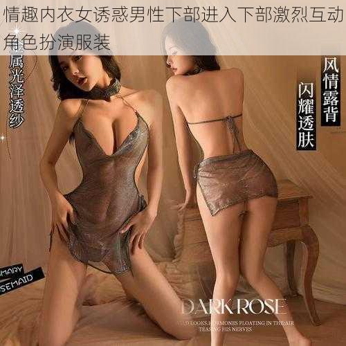 情趣内衣女诱惑男性下部进入下部激烈互动角色扮演服装