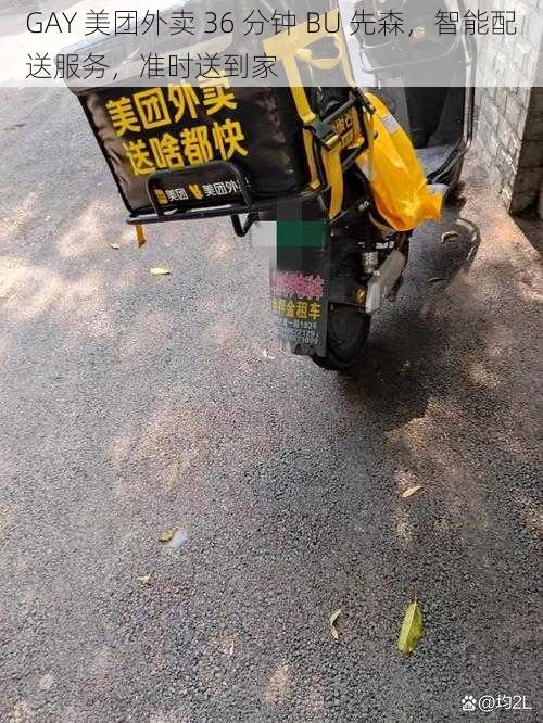 GAY 美团外卖 36 分钟 BU 先森,智能配送服务,准时送到家