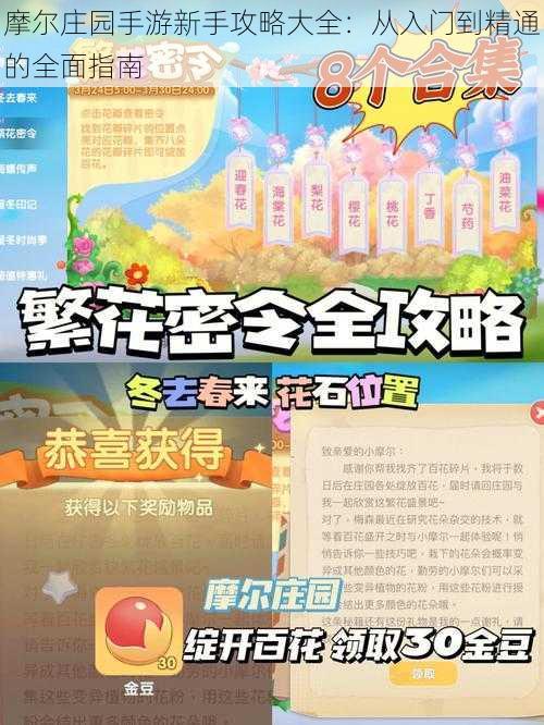 摩尔庄园手游新手攻略大全:从入门到精通的全面指南