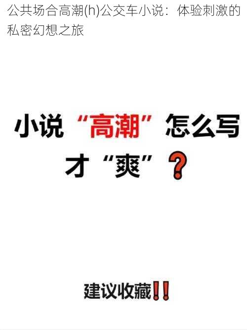 公共场合高潮(h)公交车小说:体验刺激的私密幻想之旅