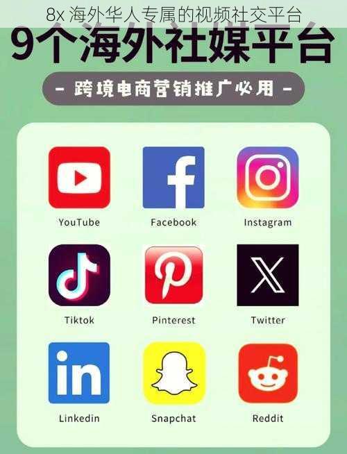 8x 海外华人专属的视频社交平台