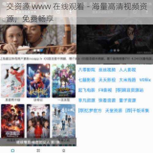 交资源 www 在线观看 - 海量高清视频资源,免费畅享