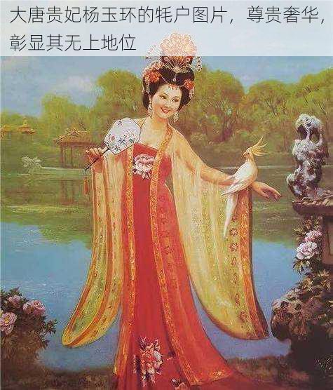 大唐贵妃杨玉环的牦户图片,尊贵奢华,彰显其无上地位