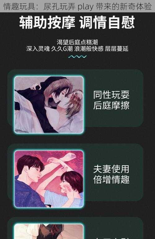 情趣玩具:尿孔玩弄 play 带来的新奇体验