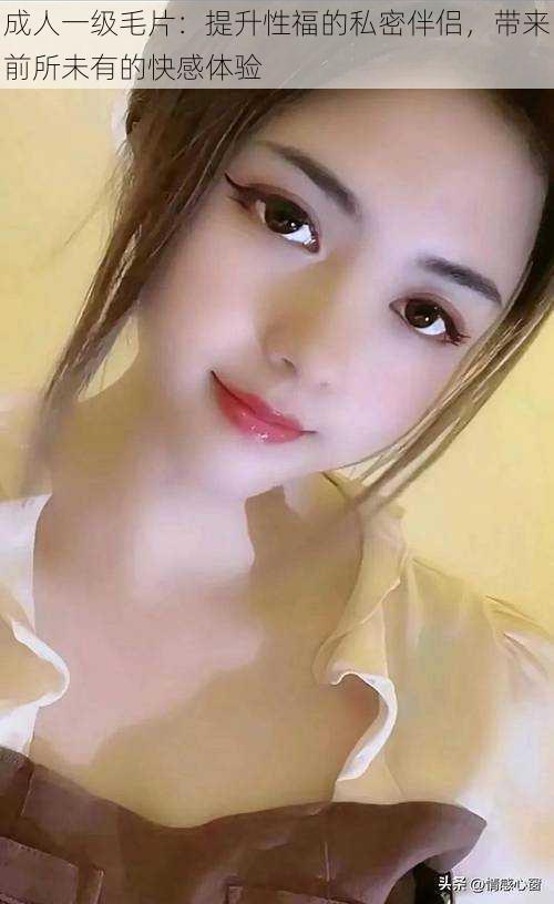 成人一级毛片:提升性福的私密伴侣,带来前所未有的快感体验