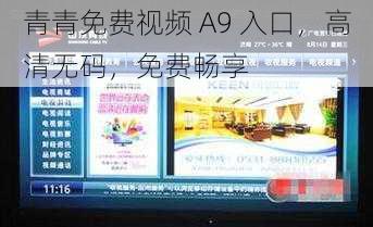 青青免费视频 A9 入口,高清无码,免费畅享