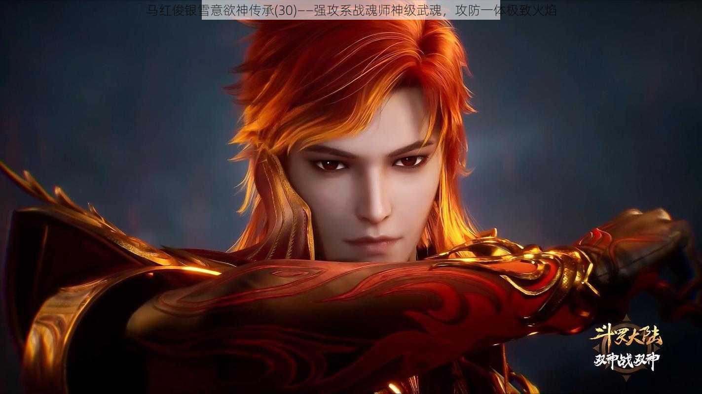马红俊银雪意欲神传承(30)——强攻系战魂师神级武魂,攻防一体极致火焰
