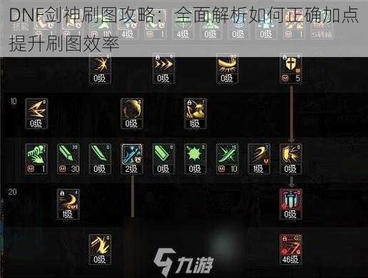 DNF剑神刷图攻略:全面解析如何正确加点提升刷图效率