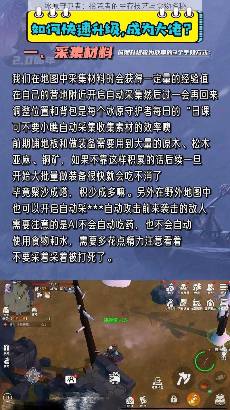 冰原守卫者:拾荒者的生存技艺与食物探秘
