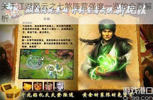 关于江湖风云之七煞阵营强度一览的全面解析