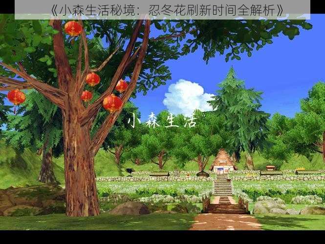 《小森生活秘境:忍冬花刷新时间全解析》