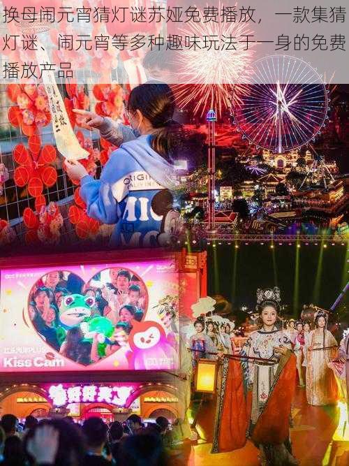 换母闹元宵猜灯谜苏娅免费播放,一款集猜灯谜、闹元宵等多种趣味玩法于一身的免费播放产品