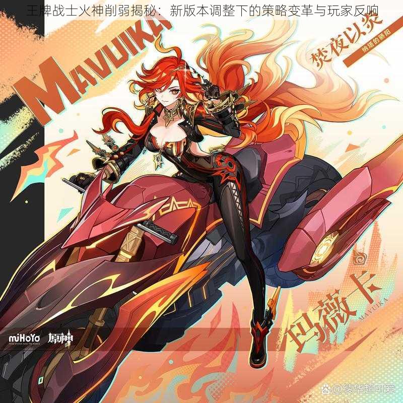 王牌战士火神削弱揭秘:新版本调整下的策略变革与玩家反响