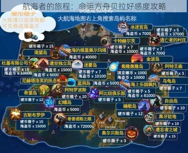 航海者的旅程:命运方舟贝拉好感度攻略