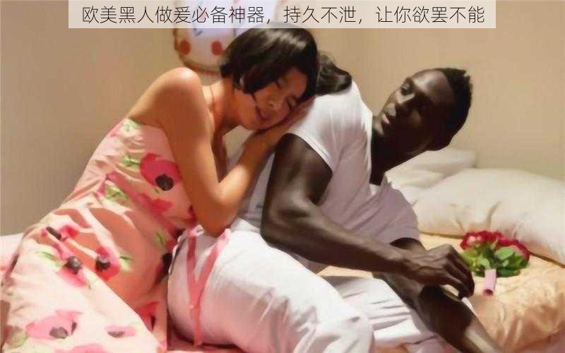 欧美黑人做爰必备神器,持久不泄,让你欲罢不能