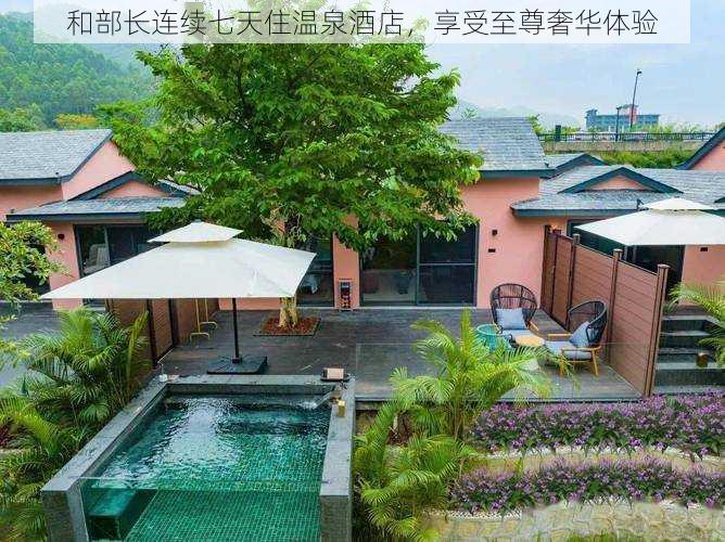 和部长连续七天住温泉酒店,享受至尊奢华体验