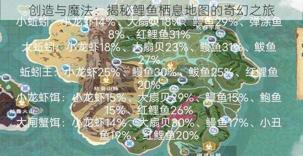 创造与魔法:揭秘鲤鱼栖息地图的奇幻之旅