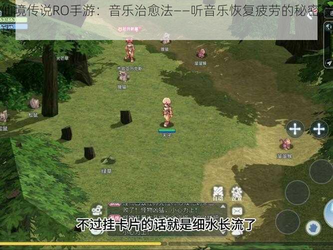 仙境传说RO手游:音乐治愈法——听音乐恢复疲劳的秘密技巧
