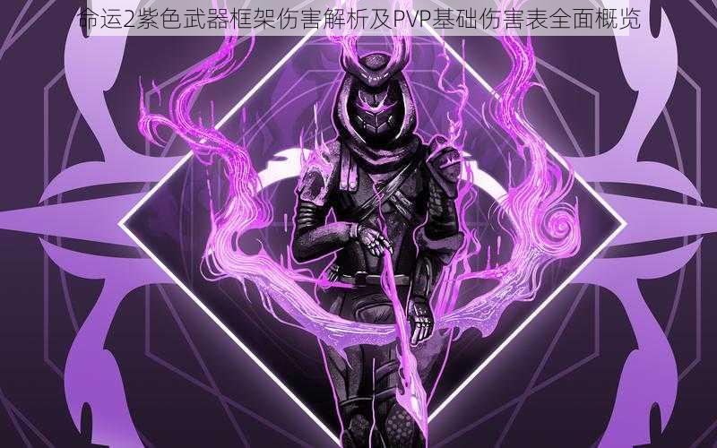 命运2紫色武器框架伤害解析及PVP基础伤害表全面概览