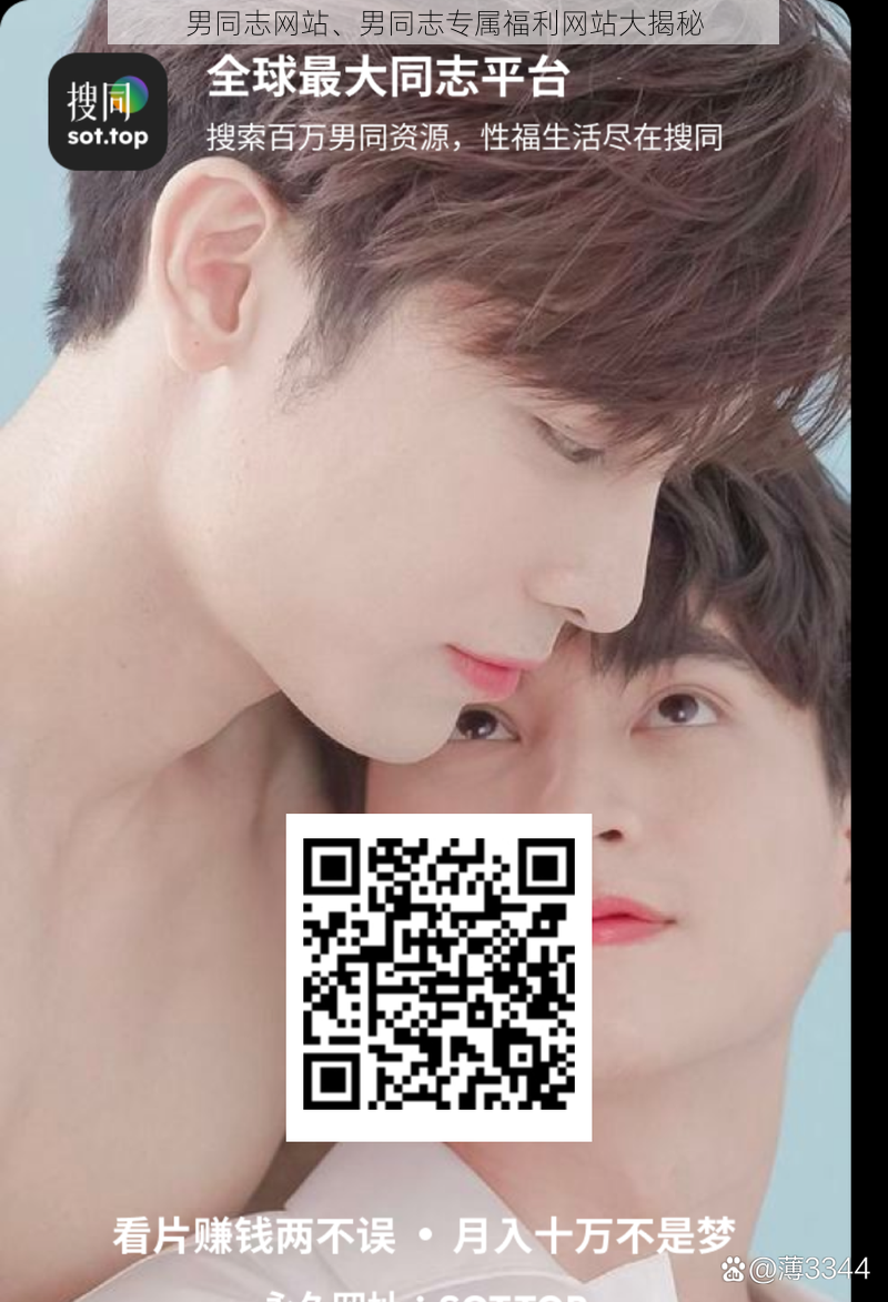 男同志网站、男同志专属福利网站大揭秘