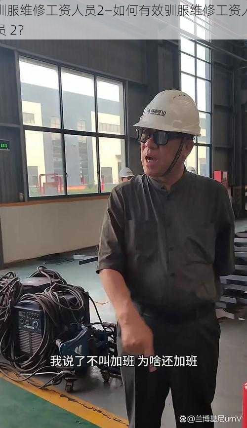 驯服维修工资人员2—如何有效驯服维修工资人员 2?