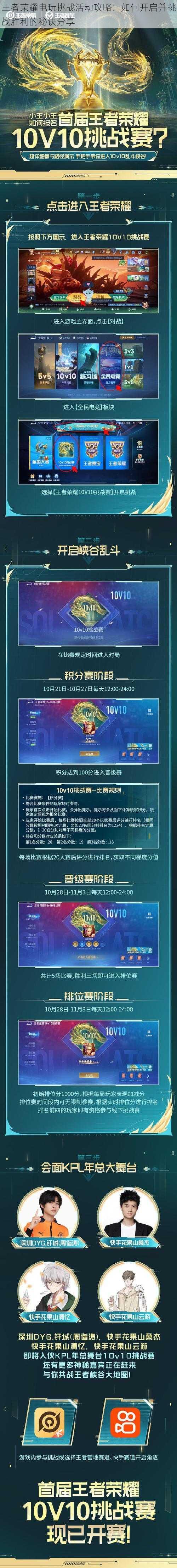 王者荣耀电玩挑战活动攻略:如何开启并挑战胜利的秘诀分享