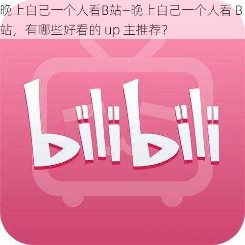 晚上自己一个人看B站—晚上自己一个人看 B 站,有哪些好看的 up 主推荐?