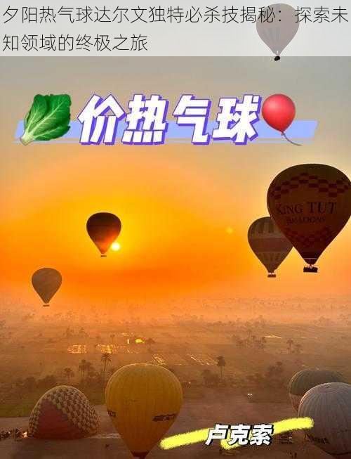 夕阳热气球达尔文独特必杀技揭秘:探索未知领域的终极之旅