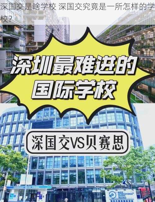 深国交是啥学校 深国交究竟是一所怎样的学校?