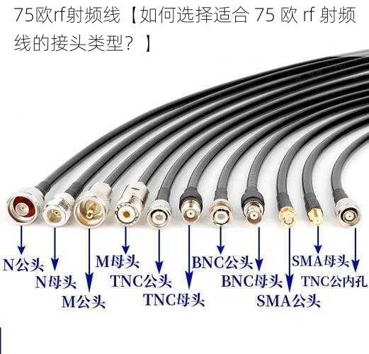 75欧rf射频线【如何选择适合 75 欧 rf 射频线的接头类型?】