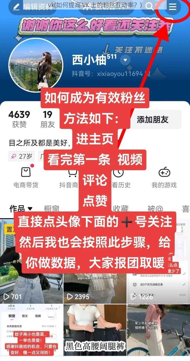 vk(如何提高 VK 上的粉丝互动率?)